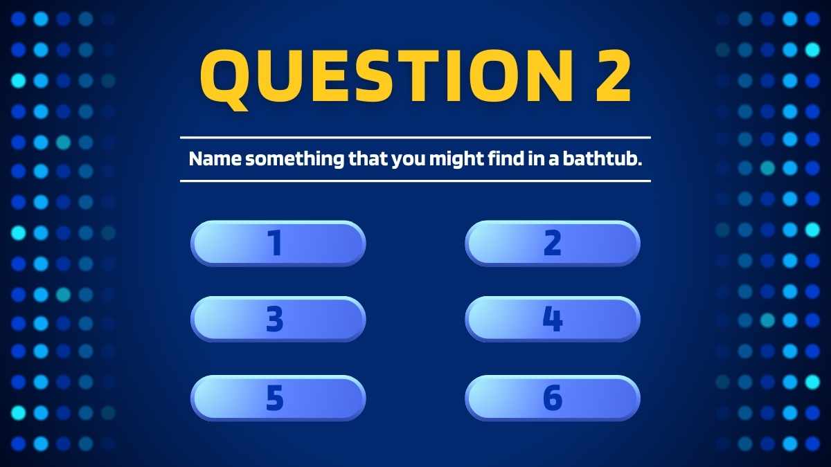 Classic Family Feud Board Background - slide 11