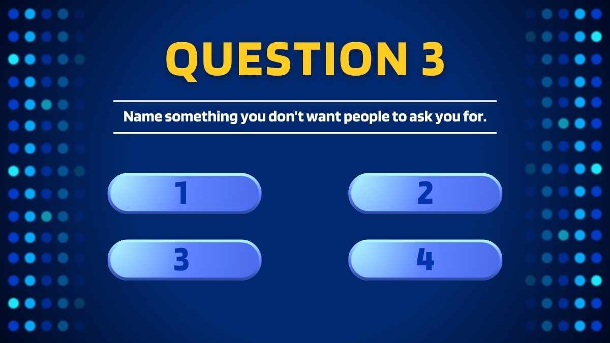 Classic Family Feud Board Background - diapositiva 13