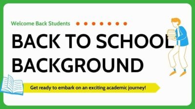 Clean Illustrated Back to School Background