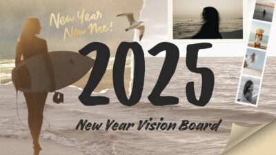 Collage 2025 New Year Vision Board 1