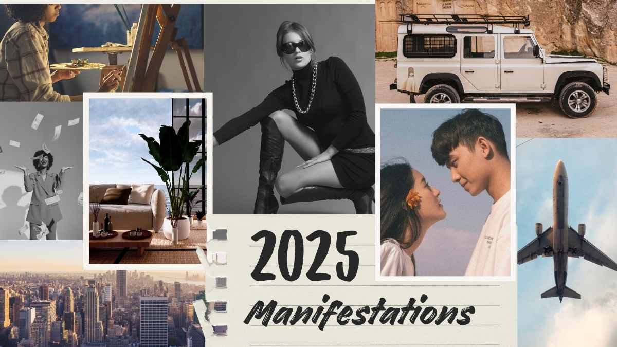 Collage 2025 New Year Vision Board - slide 6