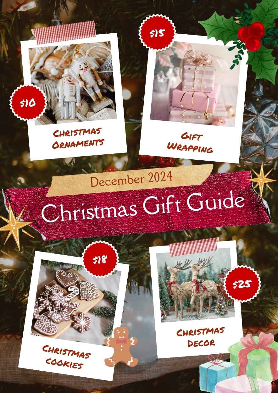 Collage Christmas Gift Guide - slide 1