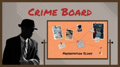 Slides Carnival Google Slides and PowerPoint Template Collage Crime Board Slides 1