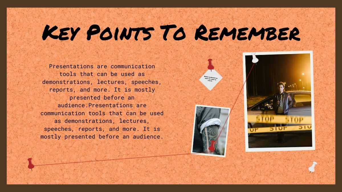 Collage Crime Board Slides - slide 13