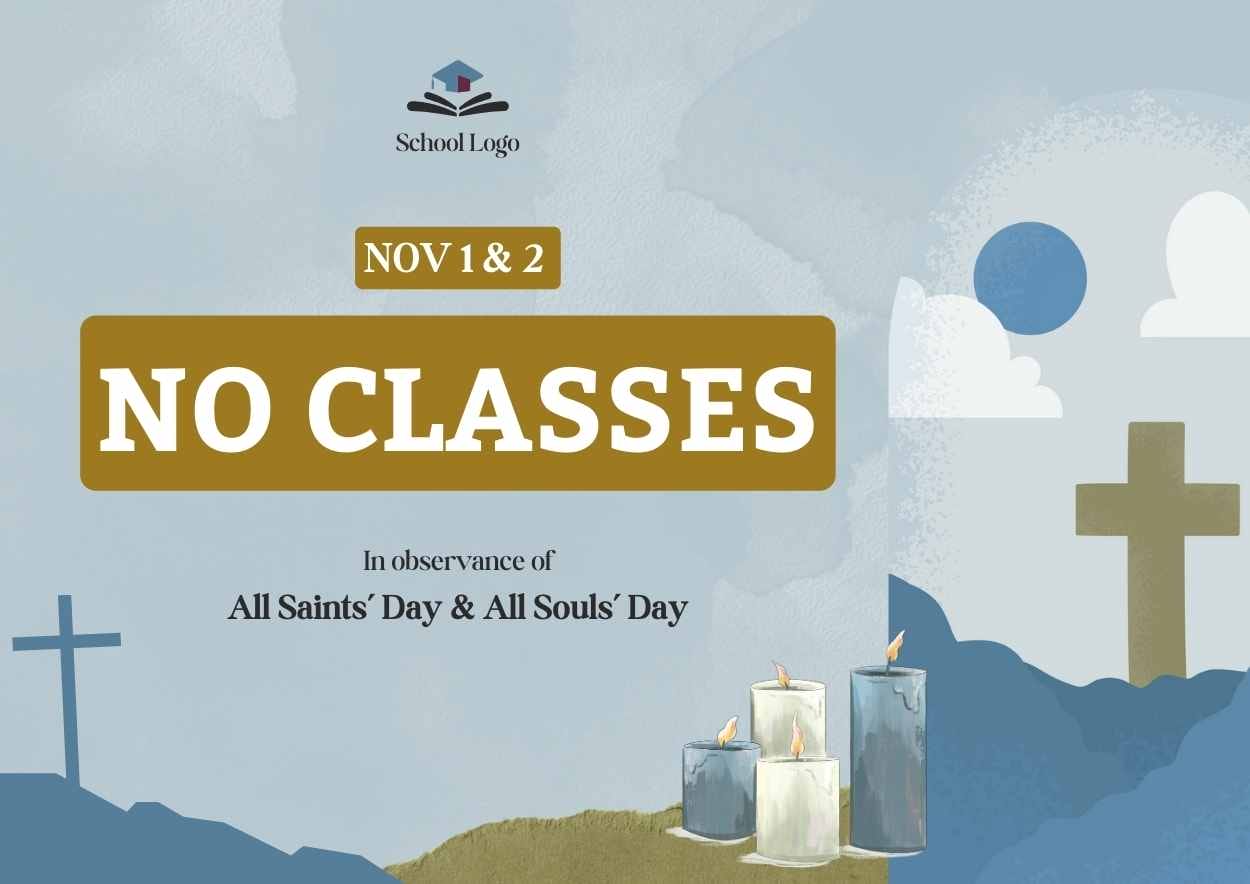 Collage Holiday No Classes Poster - slide 3