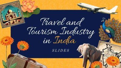 Collage Travel And Tourism Industry In India Slides