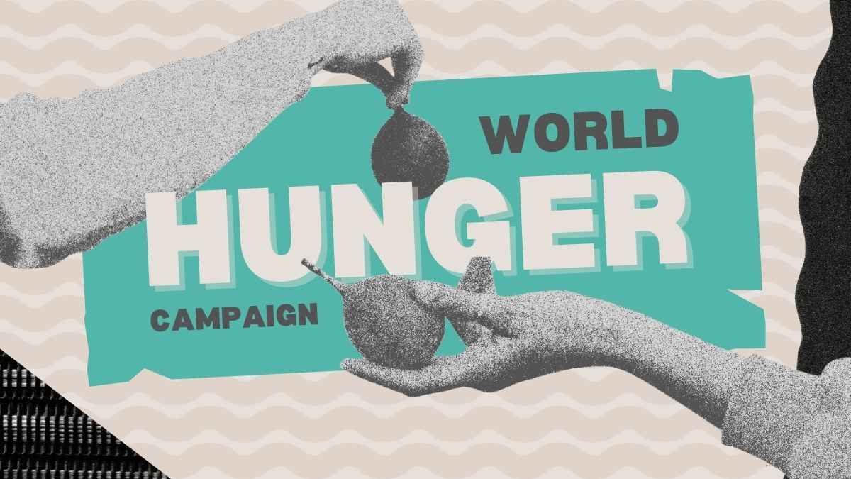 Collage World Hunger Campaign - diapositiva 2