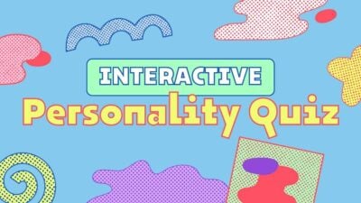 Abstract Interactive Personality Quiz Slides