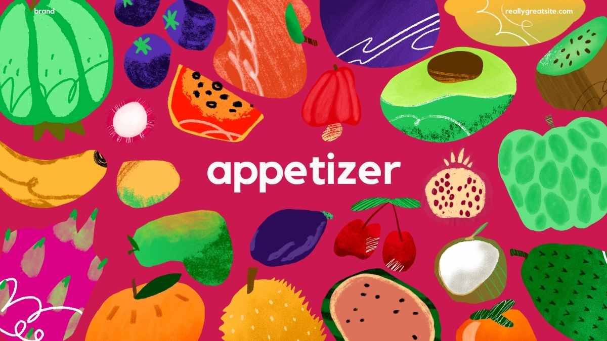 Colorful Illustrated Food and Beverage Brand Slides - slide 5