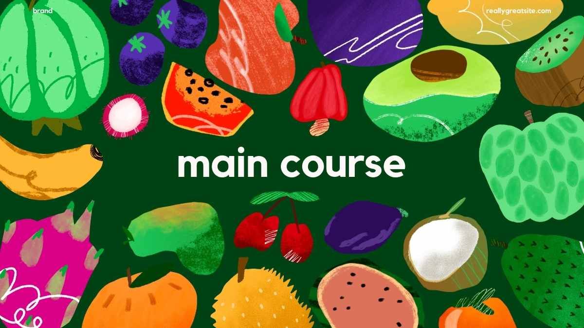 Colorful Illustrated Food and Beverage Brand Slides - slide 7