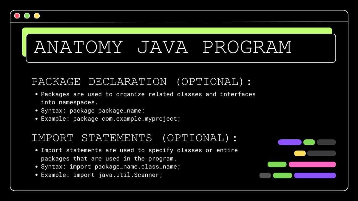 Cool Colorful Introduction to Java Programming for High School - diapositiva 6