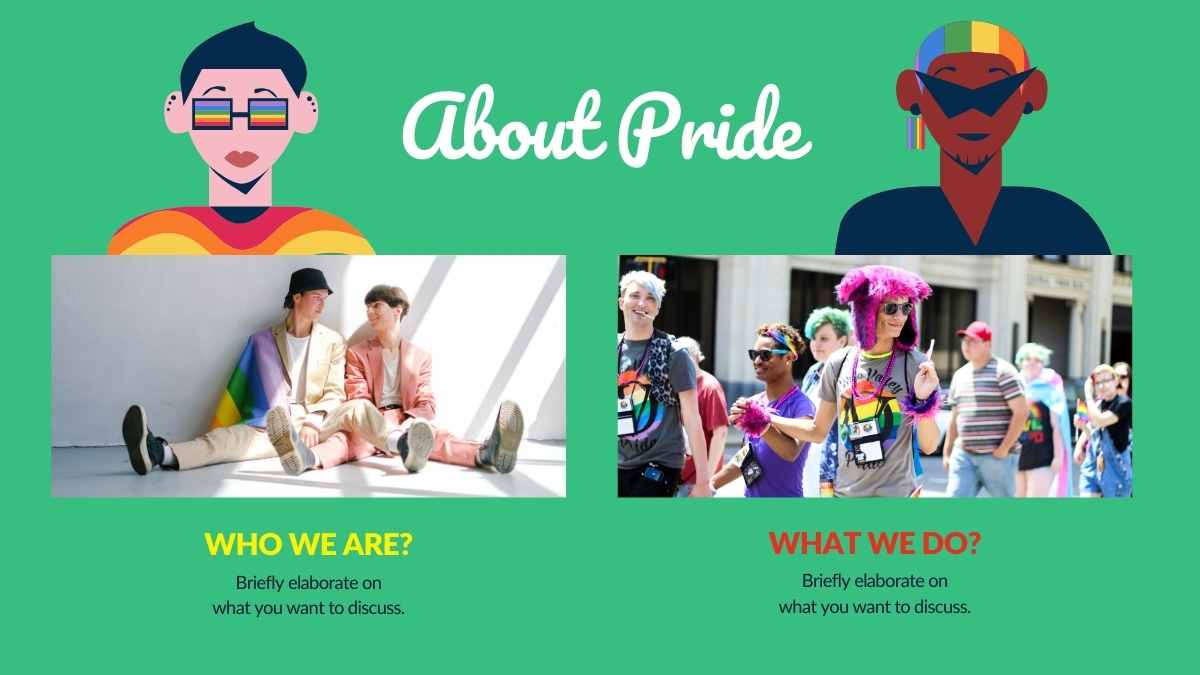 Colorful Love Is Love Pride Slides - slide 6