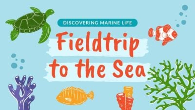 Slides Carnival Google Slides and PowerPoint Template Colorful Marine Illustrative Field Trip to the Sea 1