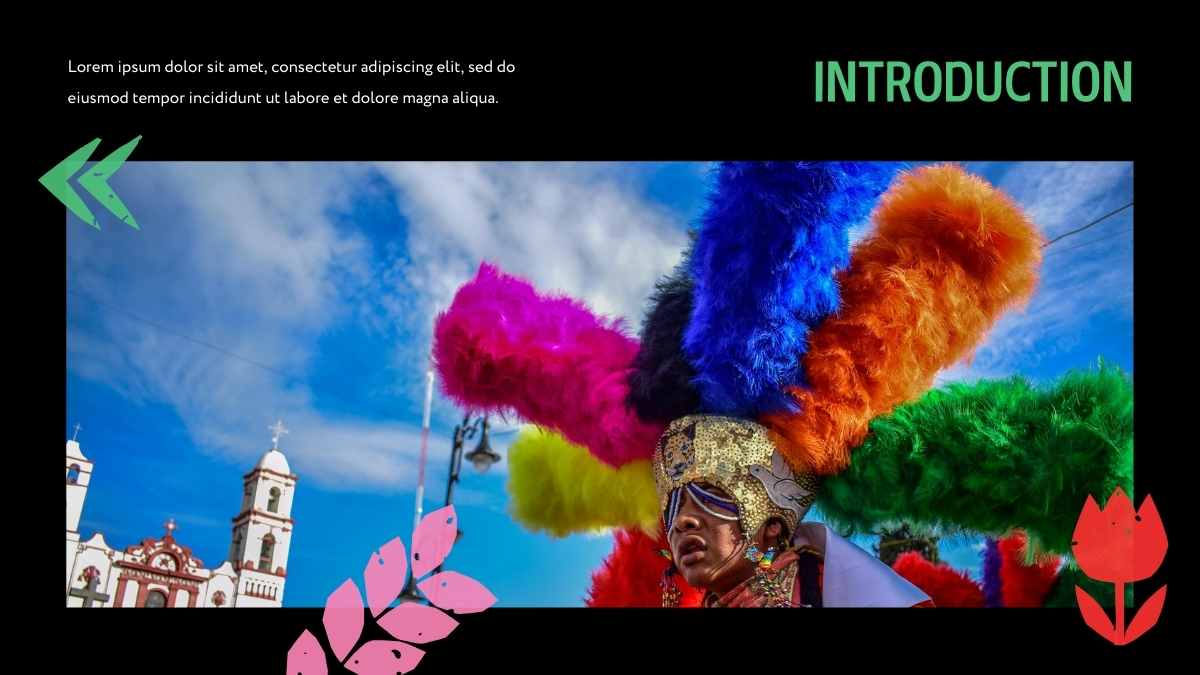 Colorful Social Studies Lesson: Hispanic Culture - slide 3