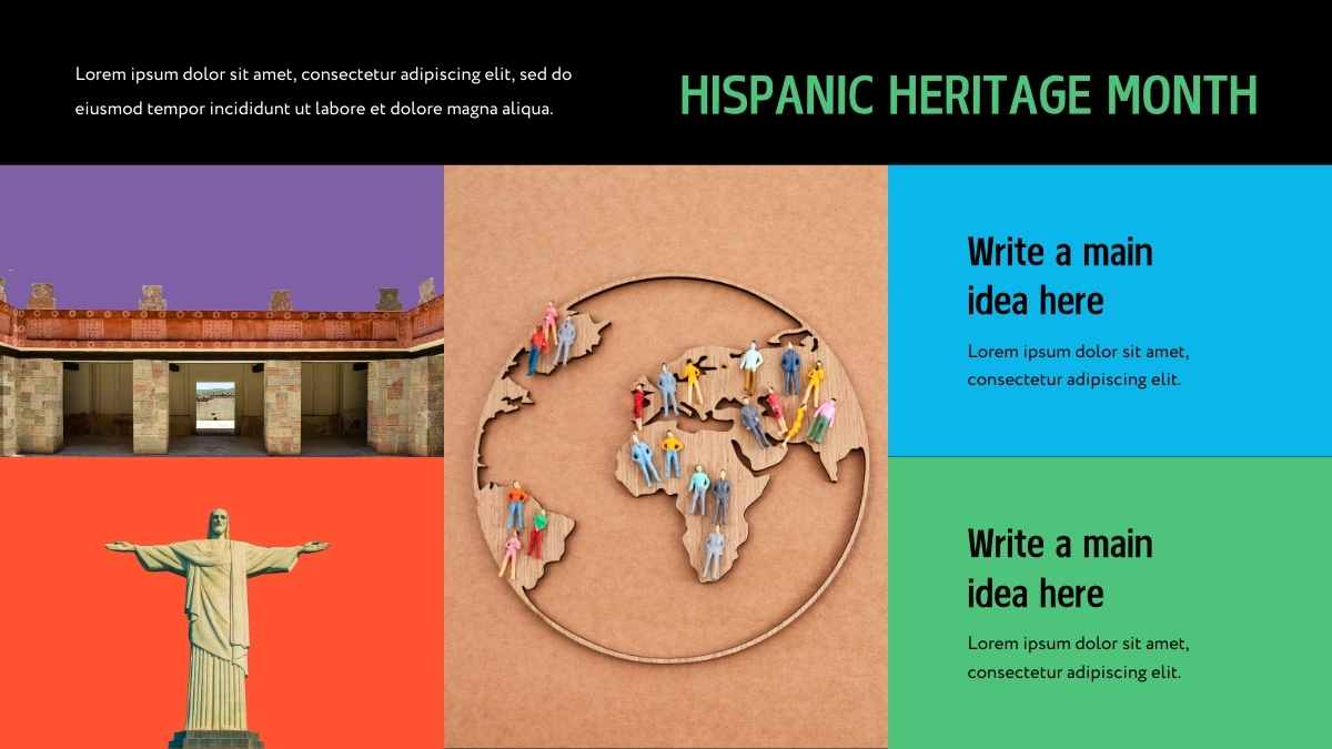 Colorful Social Studies Lesson: Hispanic Culture - slide 5