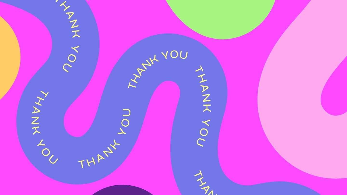 Colorful Thank You Notes - slide 4