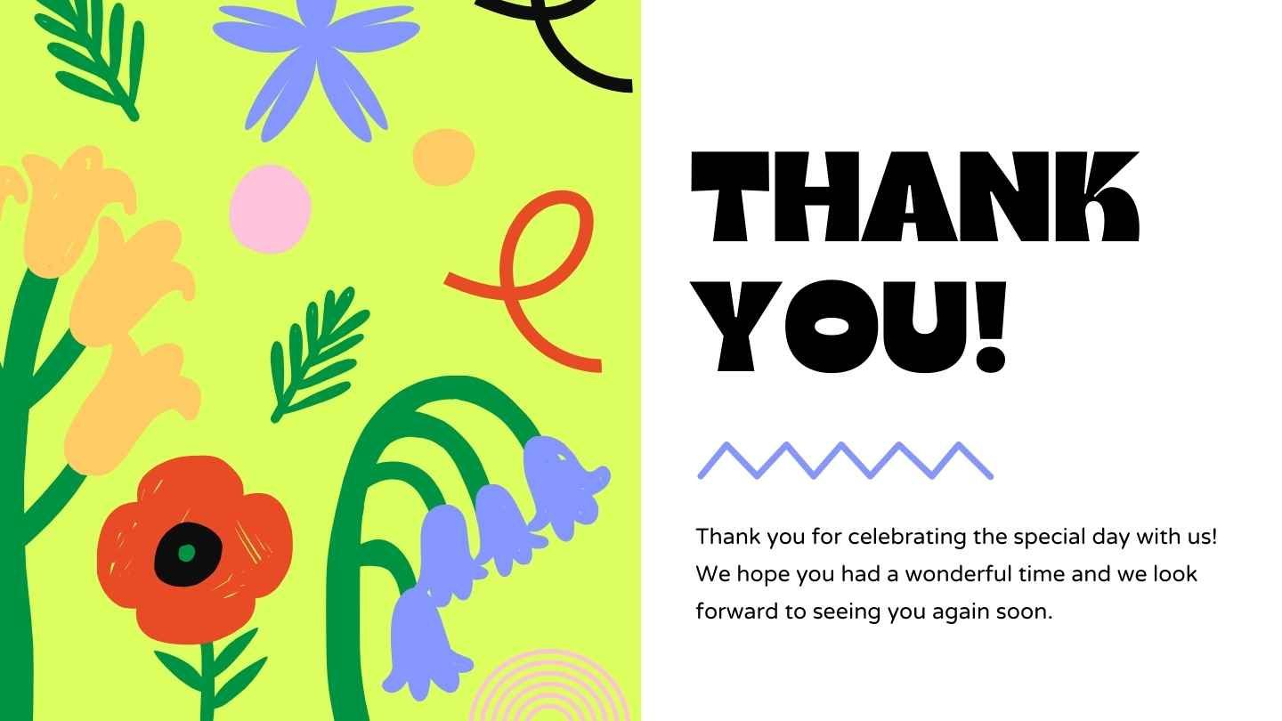 Colorful Thank You Notes - slide 5