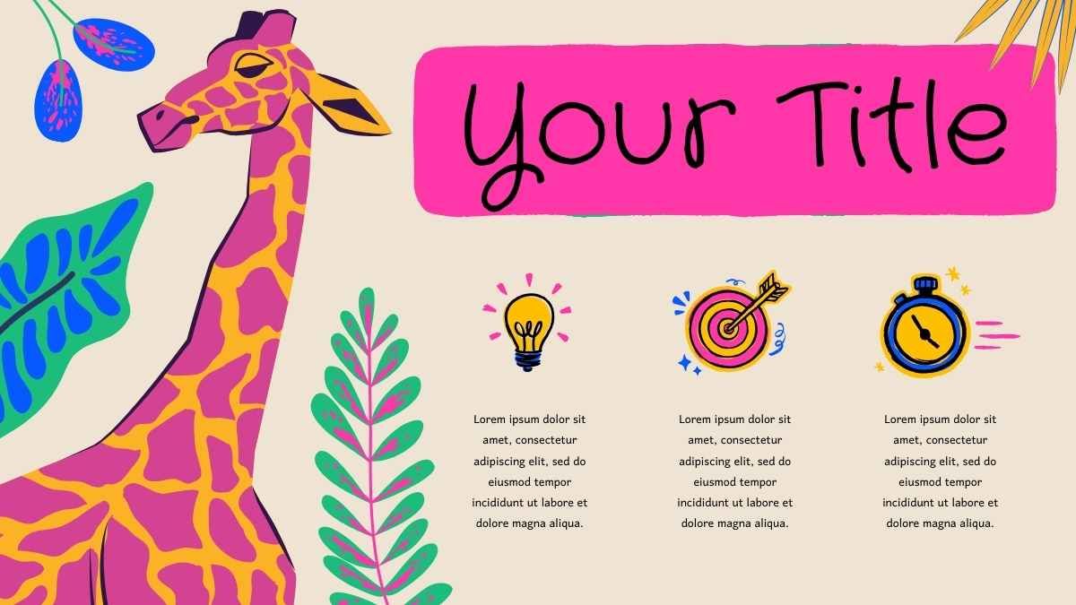 Colorful Tropical Style Consulting Toolkit Slides - diapositiva 6