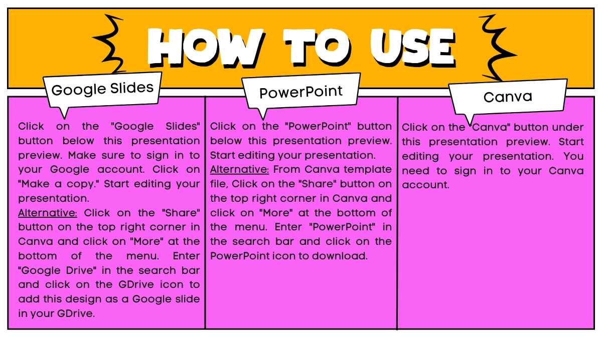 Comic Style Dating Wrapped Slides - slide 2