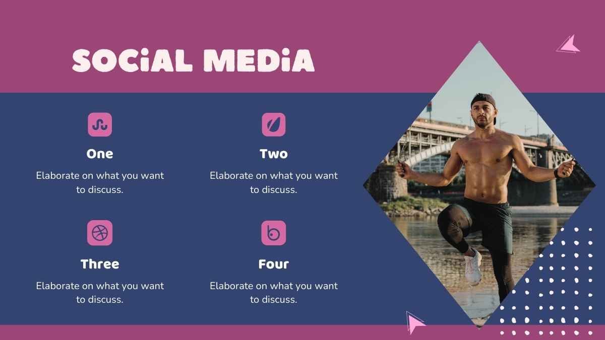 Cool Athletic Store Social Media Strategy Slides - slide 8