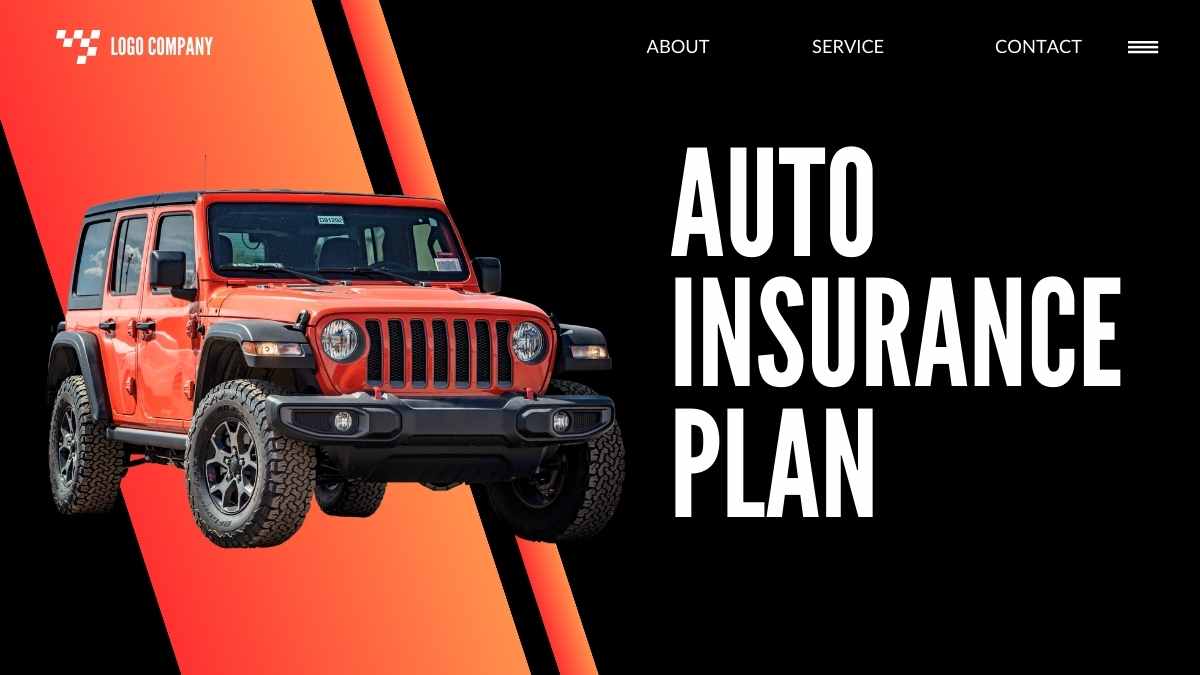 Cool Auto Insurance Plan - slide 1