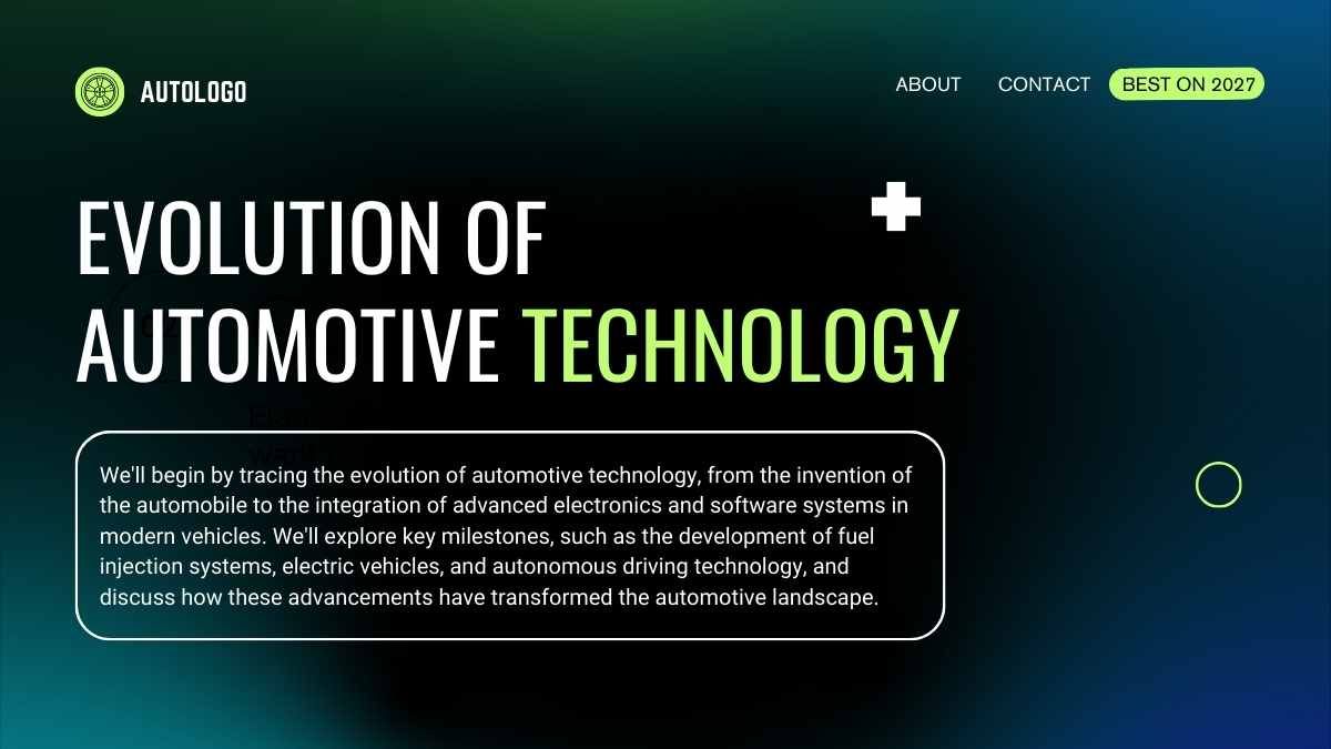 Cool Automotive Technology Consulting - diapositiva 8