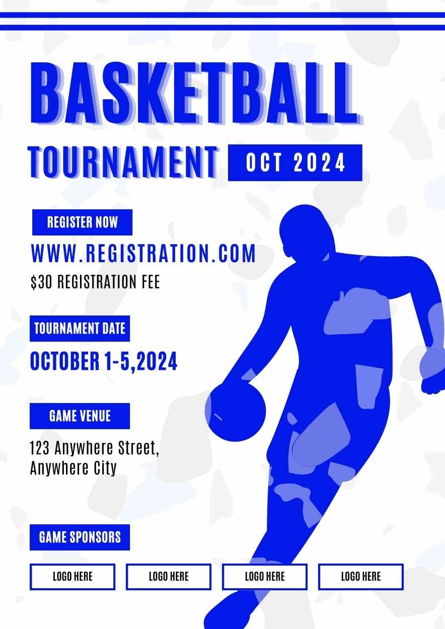 Cool Basketball Tournament Poster - slide 2