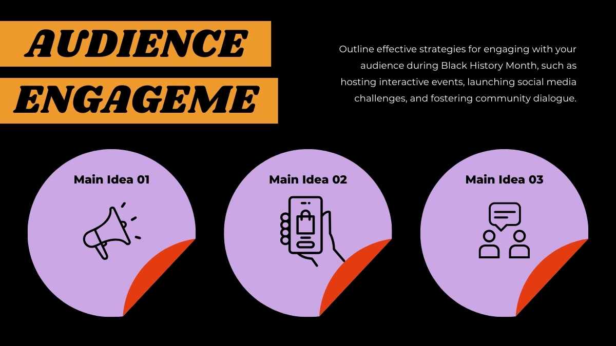 Perencana Media Sosial Bulan Sejarah Kulit Hitam yang Keren - slide 5