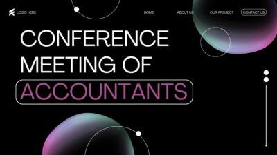 Slides Carnival Google Slides and PowerPoint Template Cool Conference Meeting of Accountants 2