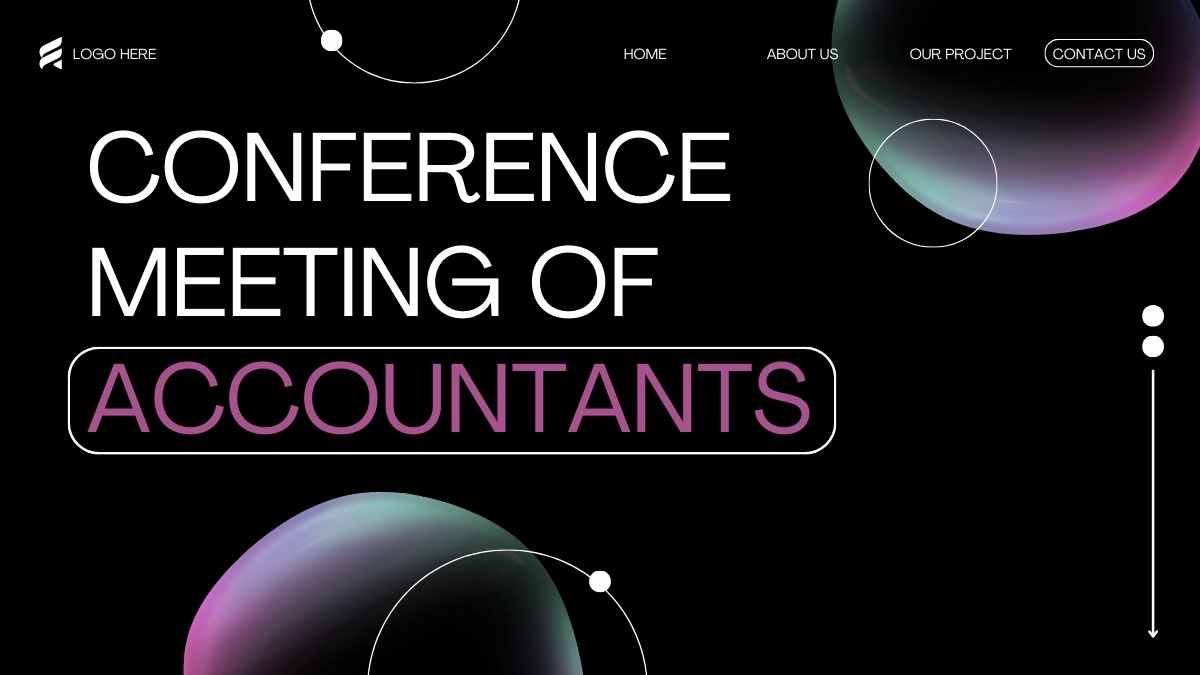 Cool Conference Meeting of Accountants - diapositiva 2