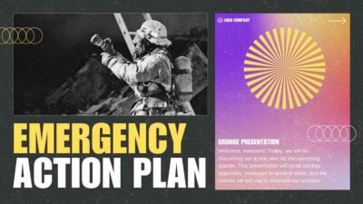 Slides Carnival Google Slides and PowerPoint Template Cool Grunge Emergency Action Plan Slides 1