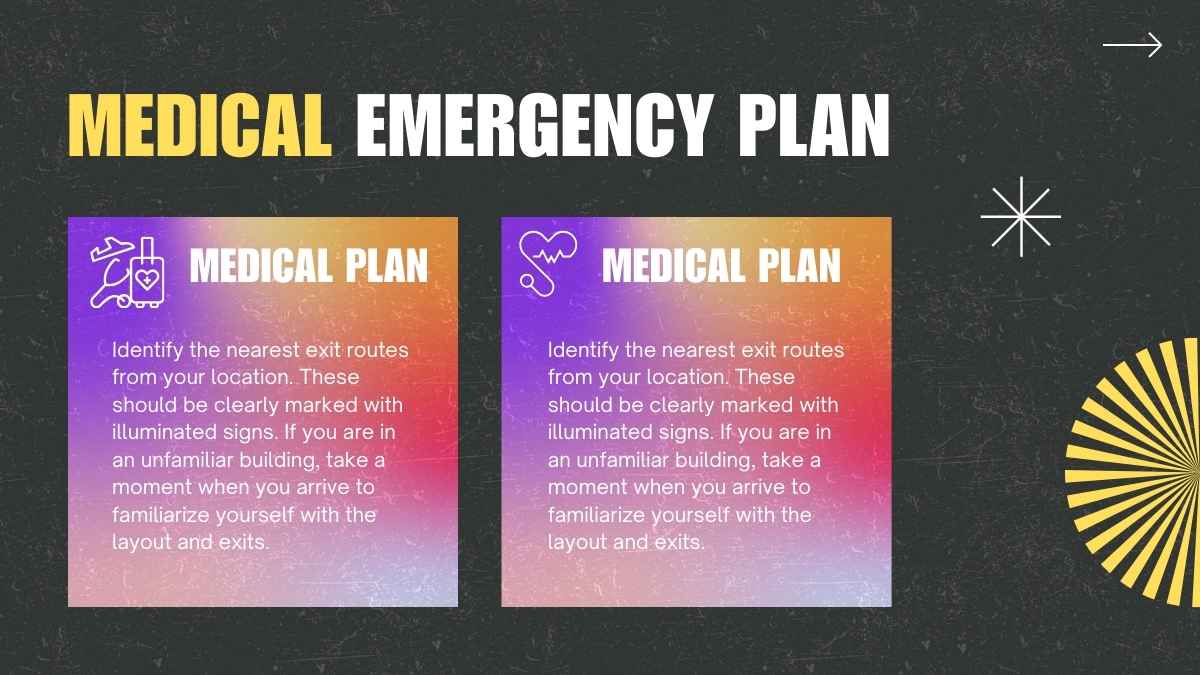 Cool Grunge Emergency Action Plan Slides - slide 11