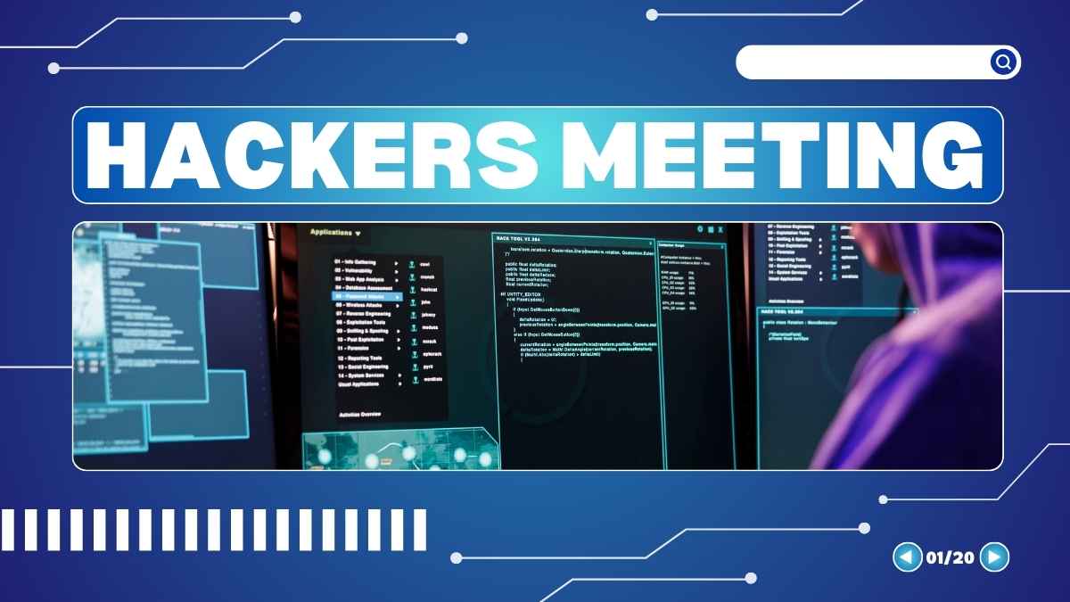 Cool Hackers Meeting - slide 1