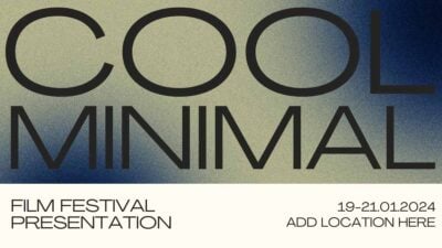 Festival Film Minimalis Modern yang Memukau