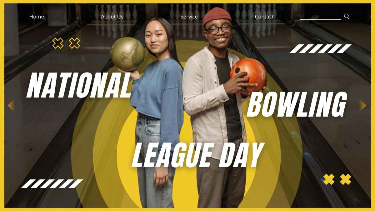 Cool National Bowling League Day - slide 1