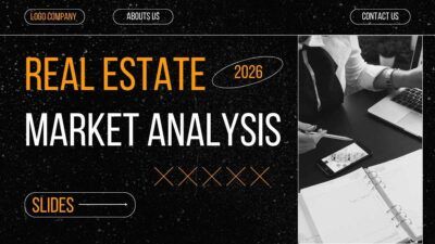 Cool Real Estate Market Analysis Slides