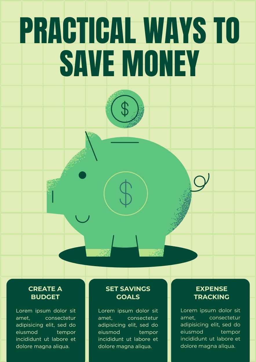 Cool Saving Money Infographic - slide 2