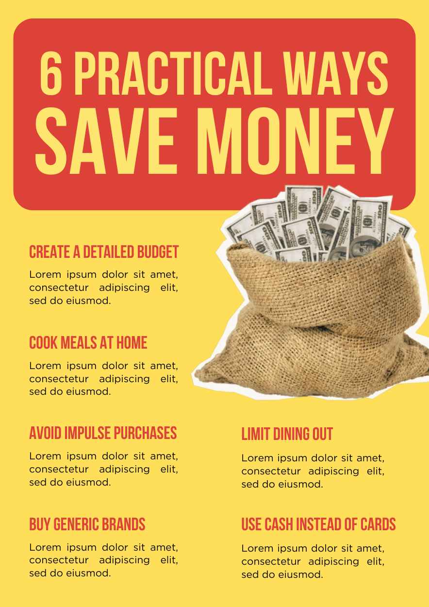 Cool Saving Money Infographic - slide 3