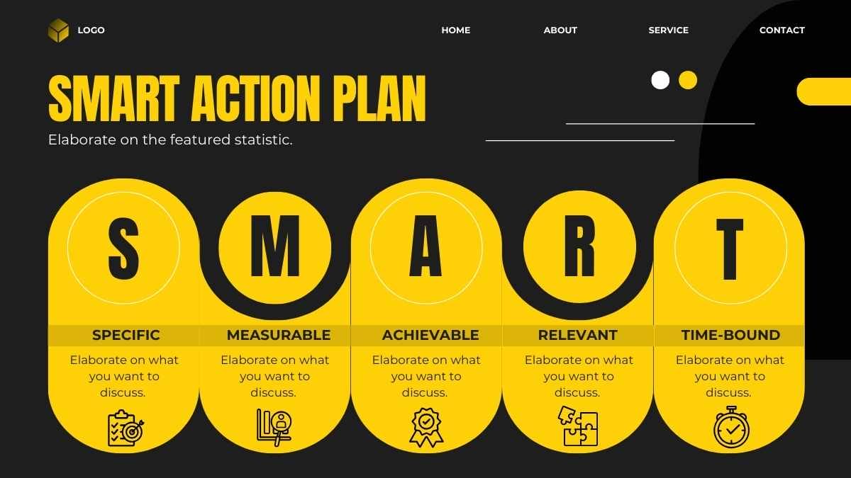 Cool Smart Action Plan Slides - slide 10