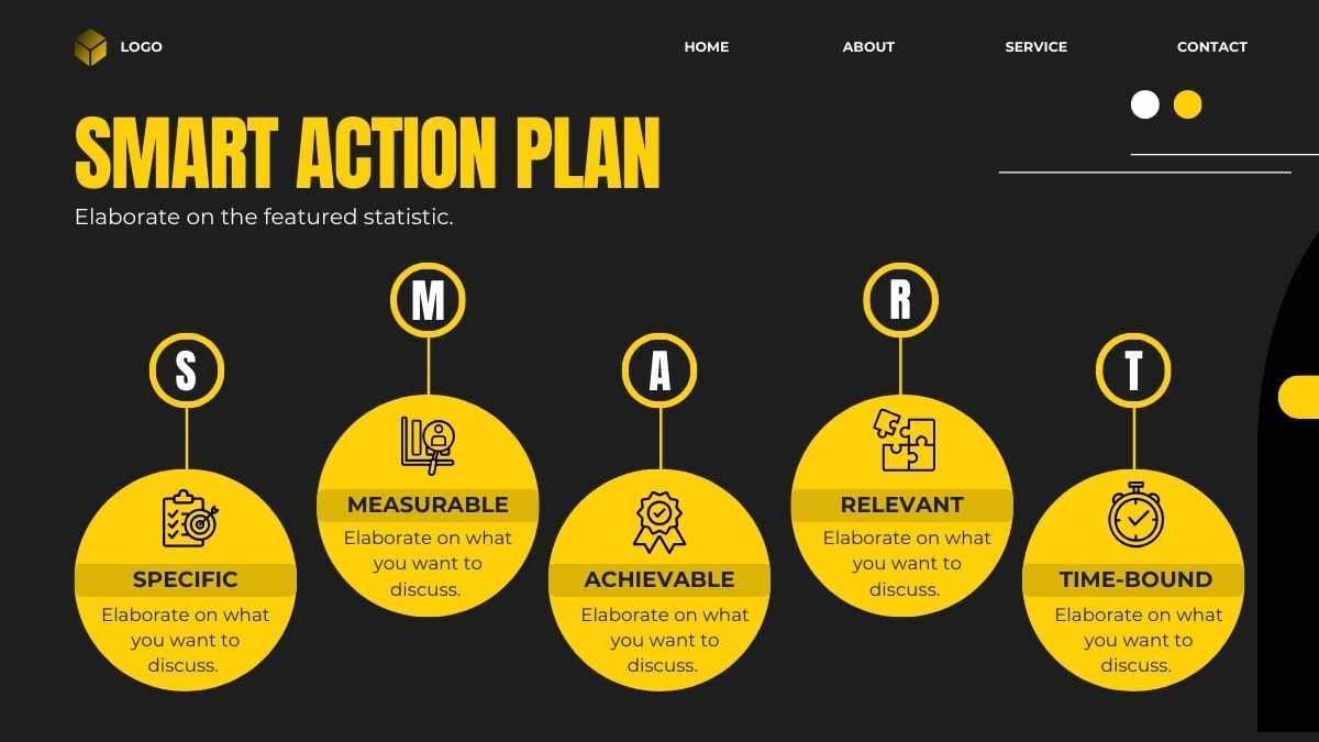 Cool Smart Action Plan Slides - slide 11