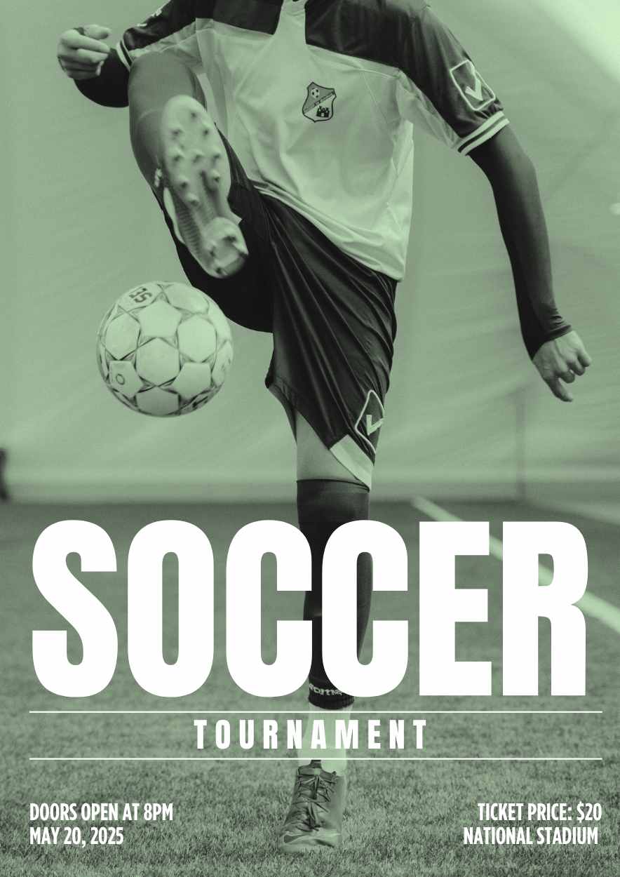 Cool Soccer Poster - slide 2