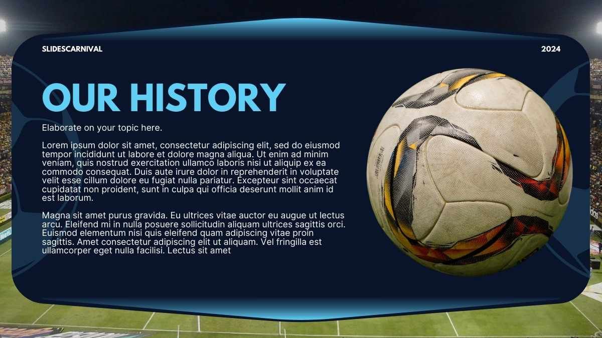 Cool Soccer Scoreboard Background - slide 7