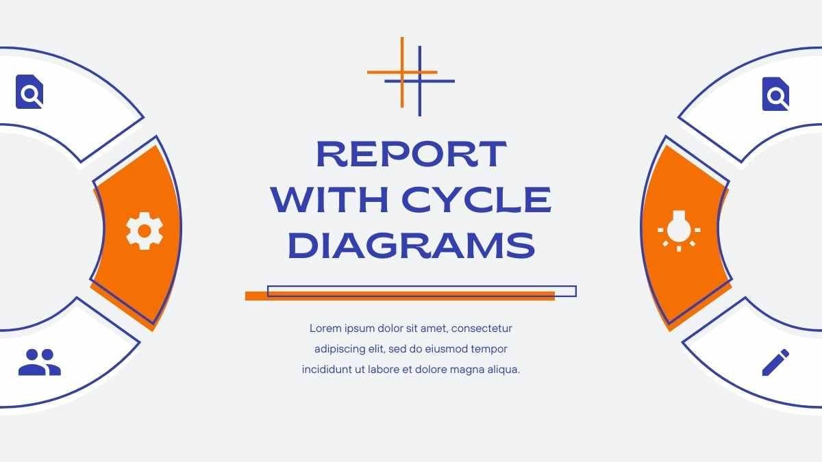 Cool Social Media Report with Cycle Diagrams - slide 11