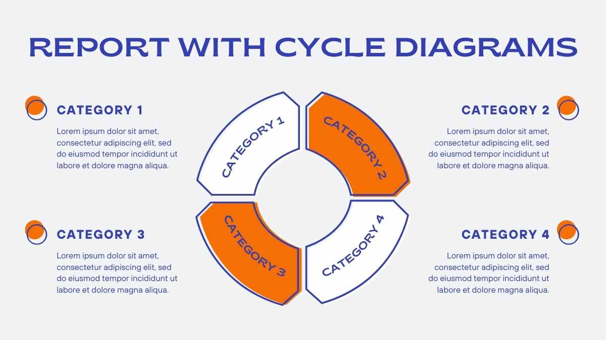 Cool Social Media Report with Cycle Diagrams - slide 6