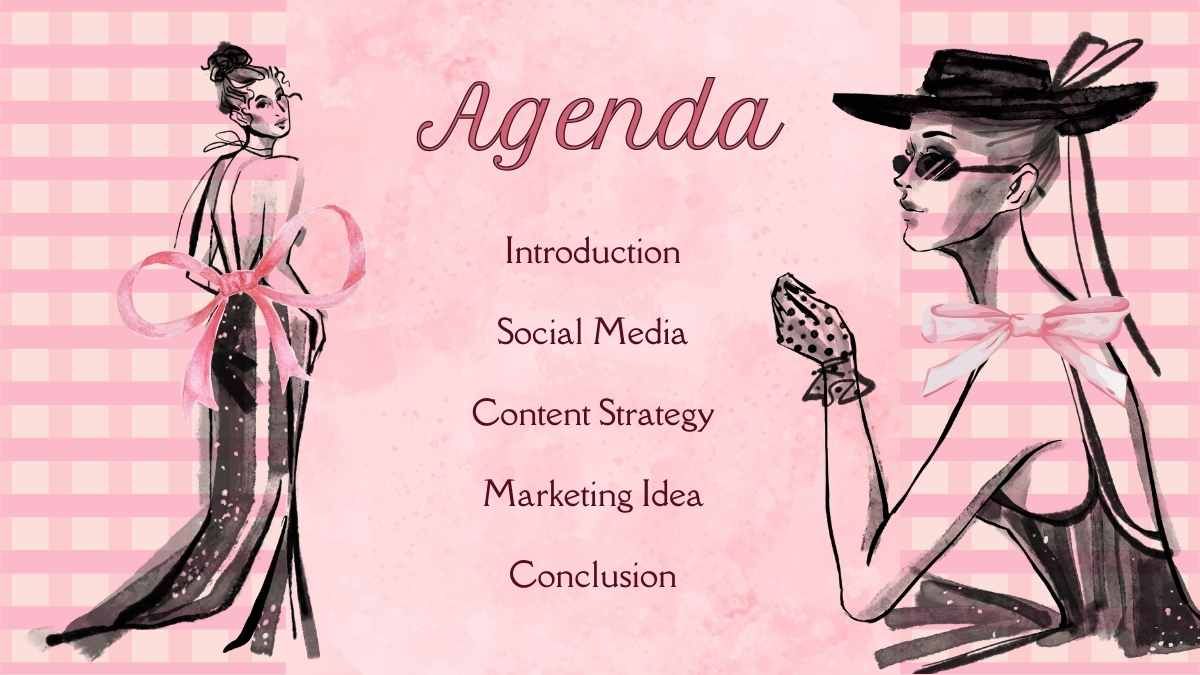 Coquette Aesthetic Social Media Slides - diapositiva 3