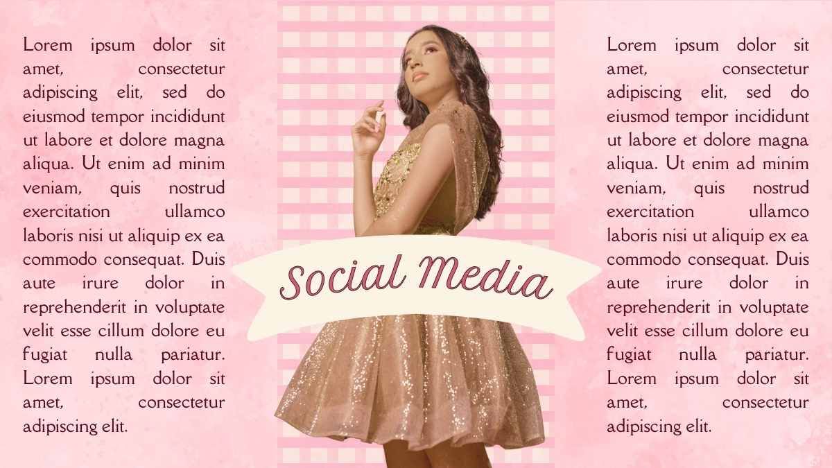 Coquette Aesthetic Social Media Slides - diapositiva 5