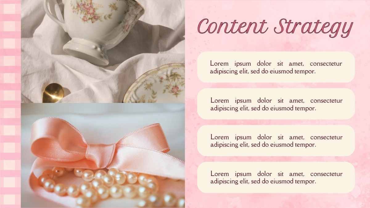 Coquette Aesthetic Social Media Slides - diapositiva 8