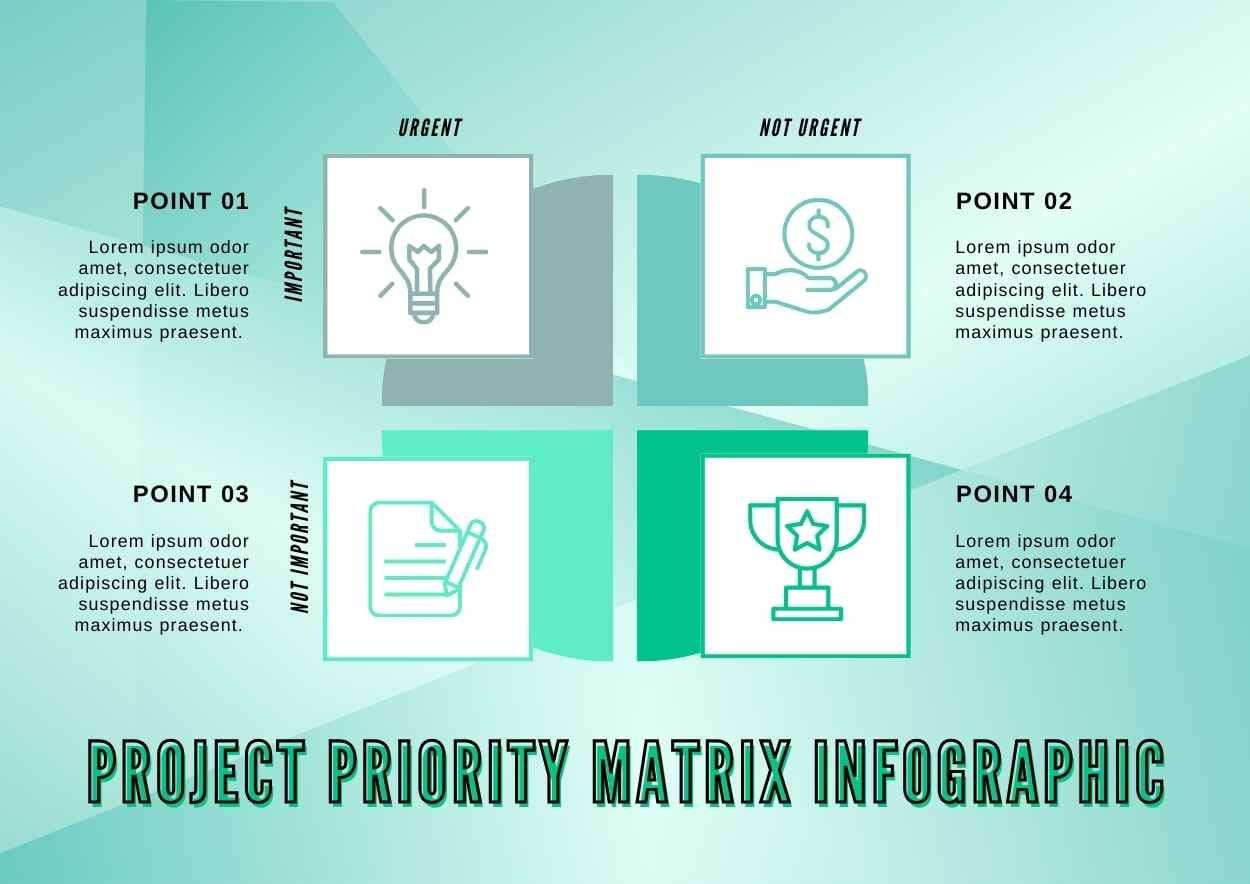 Corporate Project Priority Matrix Infographic - slide 4