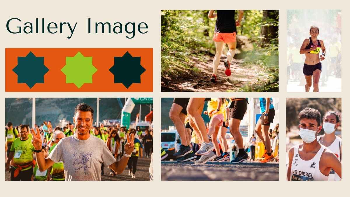 Geometric Orange Fun Run Sunday Slides - slide 12