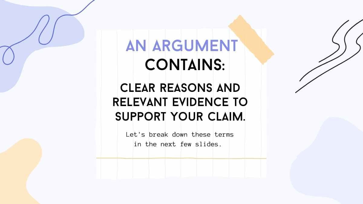 Creating Cohesive Arguments Lesson for High School - slide 6